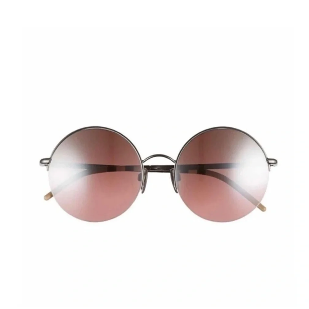 Burberry 45mm Round Sunglasses